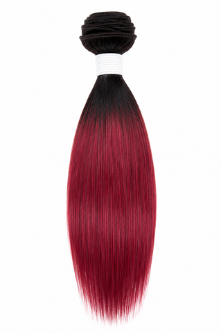 Violet Yaki Straight Bundle 100% human hair 1 piece