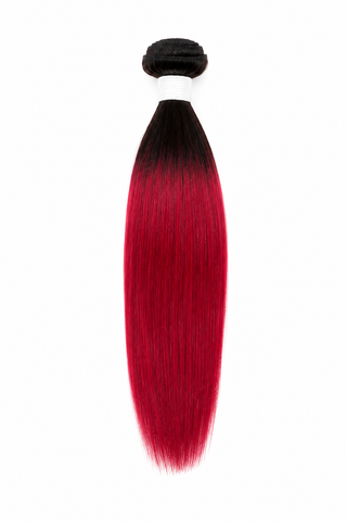 Violet Yaki Straight Bundle 100% human hair 1 piece