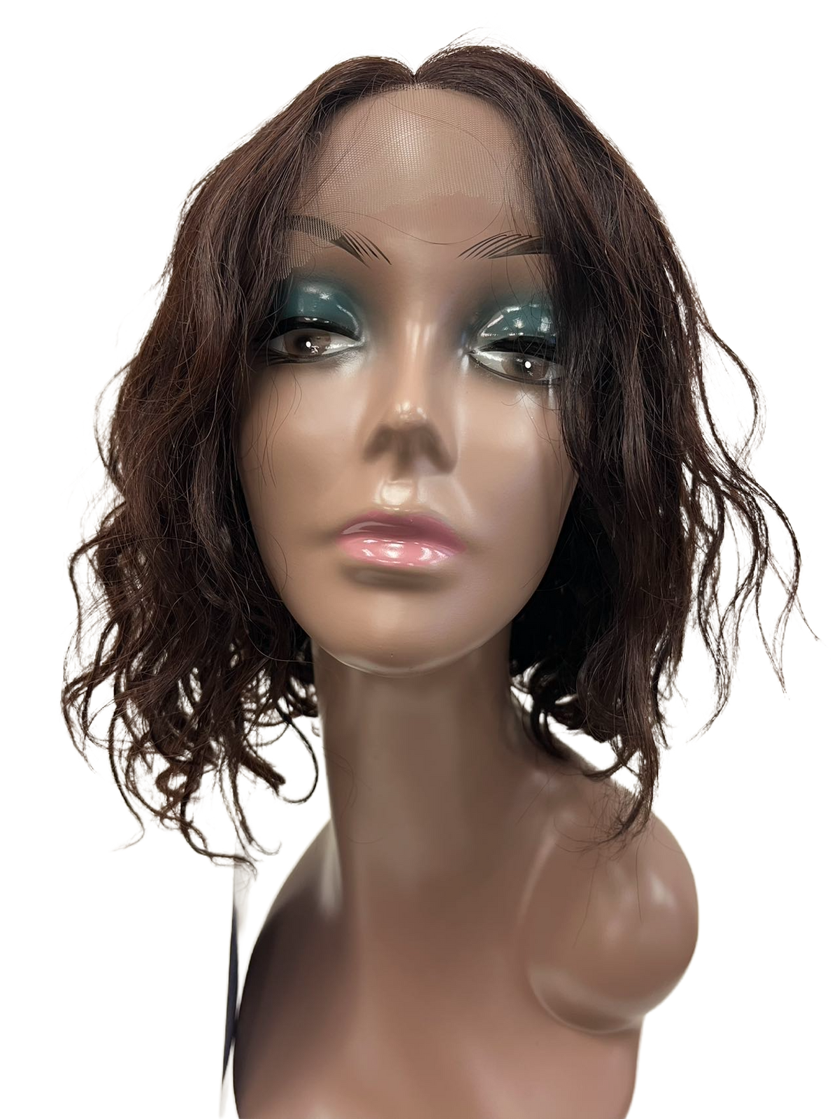 Frontal lace natural wave wig