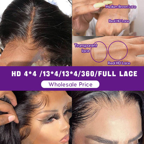 12A HD 4x4 Lace Closure Bohemian Curly