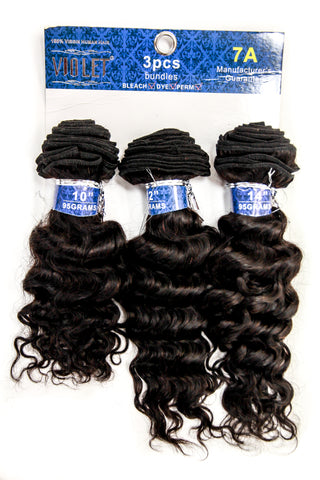Brazilian Virgin Hair 3pck Deep Wave Bundles Unprocessed Virgin Human Hair Extension Deep Curly Hair Weave Natural Color