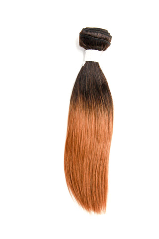 Violet Yaki Straight Bundle 100% human hair 1 pick